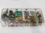 Acme 1000X-3 Toggle Switch/micro Switch/indicator Light Assortment (pack Of 100). Fixed Price $70.00.
