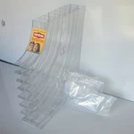 Ray-o-vac Vintage Jet Set Clear Plastic Battery Display Store Rack 1960S-1970S. Fixed Price $99.99.