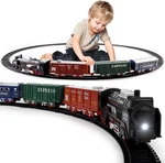 Train Set Toy For Kids Locomotive Engine Battery Powered Railway XT-12. Fixed Price $22.50.
