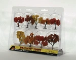 Woodland Scenics TR1540 Ready-made Tree, Fall 1.25-3" (9). Fixed Price $16.99.