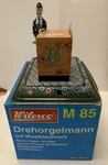 Wilesco M85 Organ Grinder Tin Toy Music Germany Boxed Works Needs Tuning. Fixed Price $56.30.