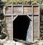Woodland Scenics 1254 Ho Scale Single-track Tunnel Portal (hydrocal) -- Timber. Fixed Price $11.99.