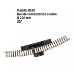 220MM 30 Degree Curved Switch Rail - Z 1/220 Marklin 8539. Fixed Price $34.86.