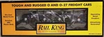 Nos Rail King Gauge MTHRRC-2001 Flat Car W/2 Ertl '51 Panel Vans 30-76002. Fixed Price $29.99.