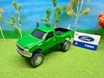 Ertl, Ford F350, 2020, Dcp Wheels, Green, G5 Custom Lift Kit 1/64 Scale. Fixed Price $50.00.