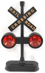 Hayes 15887 Railroad Track Crossing Sign Flashing Lights And Sound Open Box. Fixed Price $29.99.