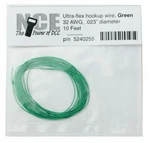 Nce Ultraflex Hook-up 32AWG .023 Diameter Wire Green 10' 3.05M 524-255. Fixed Price $9.98.