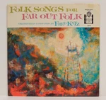 Fred Katz - Folk Songs For Far Out Lp 1959 Warner Bros Ws 1277 Stereo Vg+. Fixed Price $11.99.