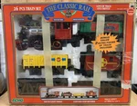 1990 Vintage Echo Classic Rail Christmas Train Set 26 Pc Smokin Untested. Fixed Price $69.95.
