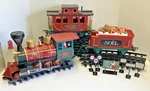 Eztec North Pole Express 22-PIECE Train With Realistic Sounds & Christmas Music. Fixed Price $29.99.