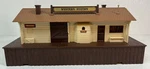 "1986 Vintage New Bright Silver Rail Express 1170 Train" Depot Station. Fixed Price $22.99.