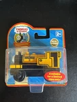 Duncan - Thomas & Friends Wooden Railway Train Engine W/ Character Card LC99014. Fixed Price $44.00.