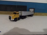 Diecast Masters/herpa Ho Scale Custom Cat 660 Tractor With 36 Ft. Dump Trailer. Fixed Price $34.99.