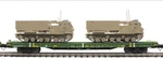 Mth Premier 20-92283C Us Army Desert Flat Car W/2 M270 Rocket Launcher New. Fixed Price $199.99.