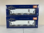 Athearn Genesis Gacx Primed For Grim Trinity Covered Hoppers Brand New. Fixed Price $149.95.