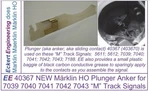 New 403670 Rklin Plunger Anker 7039 7040 7041 7042+ Semaphore Signals. Fixed Price $5.75.