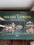 The Holiday Express Animated Christmas Train Set #380 ! Plus 6 Additional Cars.. Fixed Price $750.00.