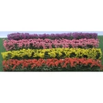 Jtt Scenery Products Ho Scale Flower Hedges 5" X 3/8" 5/8" 0595509. Fixed Price $10.51.
