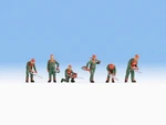 Forest Workers (6) Figure Set Noch 36061. Fixed Price $26.10.