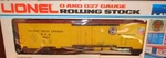 Lionel 6-9811 Famous American Railroad Union Pacific Reefer Original Box. Fixed Price $13.99.