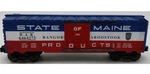Lionel State Of Maine Bar Boxcar 6-19273! Gauge Bangor Aroostook 6464-275. Fixed Price $35.00.