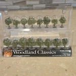 2 Sets Woodland Classics TR3501 Ho Trees (16) Sun Kissed 3/4" - 1/4". Fixed Price $14.99.