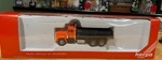 Rare Promotex Herpa Ho 1/87 Black & Orange Kenworth Tractor Dump Truck Nib. Fixed Price $19.99.