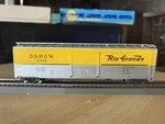 Scale Round House 50' Single Door Box Rio Grande D&rgw 91069 Kadee Couplers. Fixed Price $12.00.
