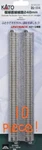 Kato 20-004 Nscale 248MM Unitrack Double Straight Concrete 2TIES 10 Piece. Fixed Price $93.48.