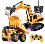 Joyin 2 Pcs Remote Control Construction Vehicle Toy Set, Friction-powered Rc .... Fixed Price $64.61.