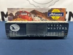 Athearn Ho Weathered Yreka Western #25134 50 Acf Railbox Double Door Car. Fixed Price $19.99.