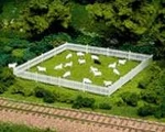 Atlas 779 Ho Scale Sheep 18 WHITE/1 Black. Fixed Price $7.99.