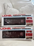 Lot Of Nos Lionel 6-6105 Reading Operating 2-BAY Hoppers 1982 Great Deal. Fixed Price $39.99.