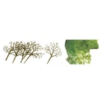 Jtt 92017 Deciduous Trees 1.5" To 3" Premium Kit N Scale, 30 Pack. Fixed Price $11.99.