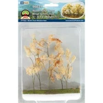 Woods Edge Trees Beige Green 4'' To 5.5'' O-scale 5/PK. Fixed Price $17.73.