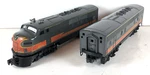 Lionel No. 2378 Milwaukee Road F-3 "a-b" Diesel Locomotive, Gray. Fixed Price $1200.00.