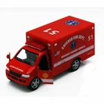 New Chicago Fire Dept. Ems Ambulance Approximately 1/43 Scale. Fixed Price $11.95.