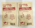 Kadee 715 HON3 Truck Assembly Fixture (2 Packs Lot) *read*. Fixed Price $9.99.