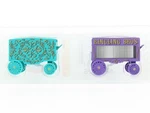 Micro-trains Mtl 47000069 Ringling Bros Barnum & Bailey Circus Wagon 2-PACK. Fixed Price $34.95.