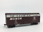 Athearn Rtr Monon Hoosier Line 40 Superior Door Boxcar Cil #861. Fixed Price $16.00.
