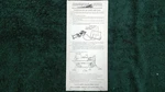 American Flyer M3210 # 5300T Miners Work Train Instruction Photocopy. Fixed Price $5.00.
