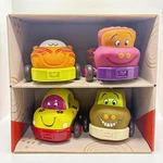 Battat Just Wheeee-ls Pull Back Soft Toy Cars Set 4 Toddler Vehicles. Fixed Price $42.97.