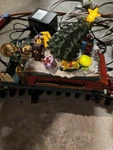 New Bright Holiday Express Train For Sets: 384-5 385 386 387 380 Tree Top Tender. Fixed Price $39.99.