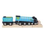 Bigjigs Rail Wooden Mallard Train Engine & Carriage For Sets. Fixed Price $26.00.