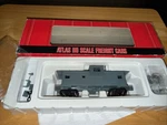 Atlas Ho Scale #1900 Undecorated Extended Vision Caboose Nos. Fixed Price $28.15.