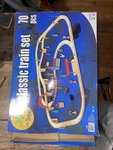 Little Tree Natural Wood 70 Piece Super Deluxe Train Set Incomplete W/boxnhb. Fixed Price $39.00.