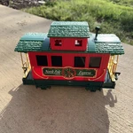 Eztec North Pole Christmas Express G Scale Train Car. Fixed Price $6.00.