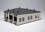 Kato 23-240 Scale Unitrack Three Stall Roundhouse. Fixed Price $52.99.