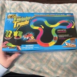 Mindscope Neon Glow Race Twister Tracks 2 Cars Included Flexible New**. Fixed Price $29.75.