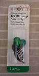 Nos Radioshack 272-337A Green Snap-in 12VDC Lamp Assembly Fits 1/2" Hole Nib. Fixed Price $14.00.